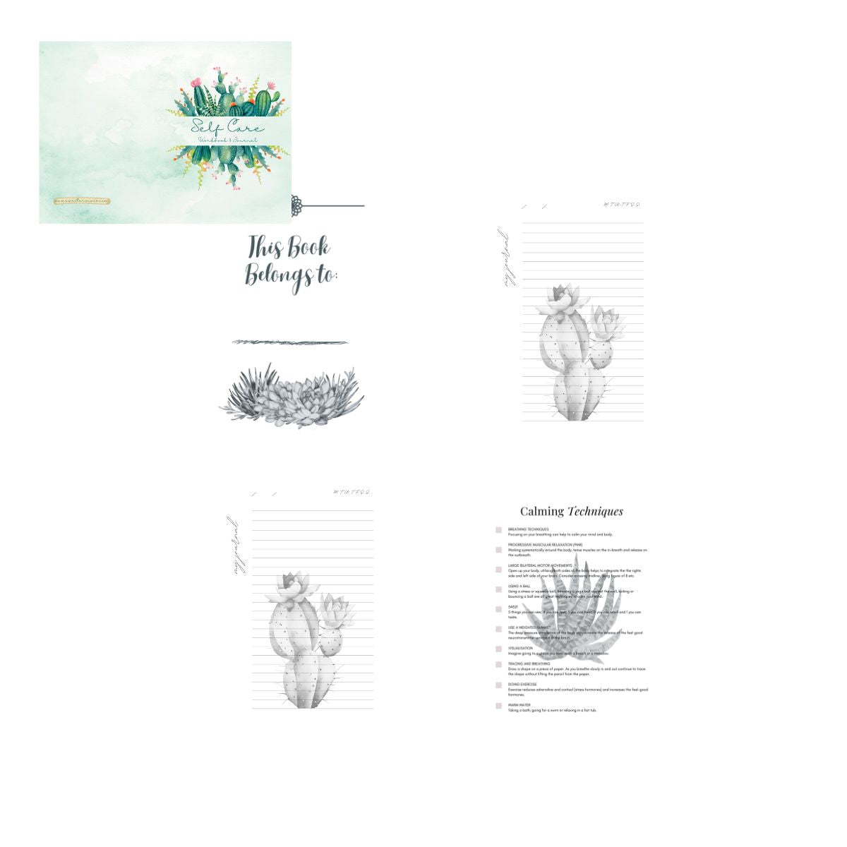 Self Help: Workbook and Journal