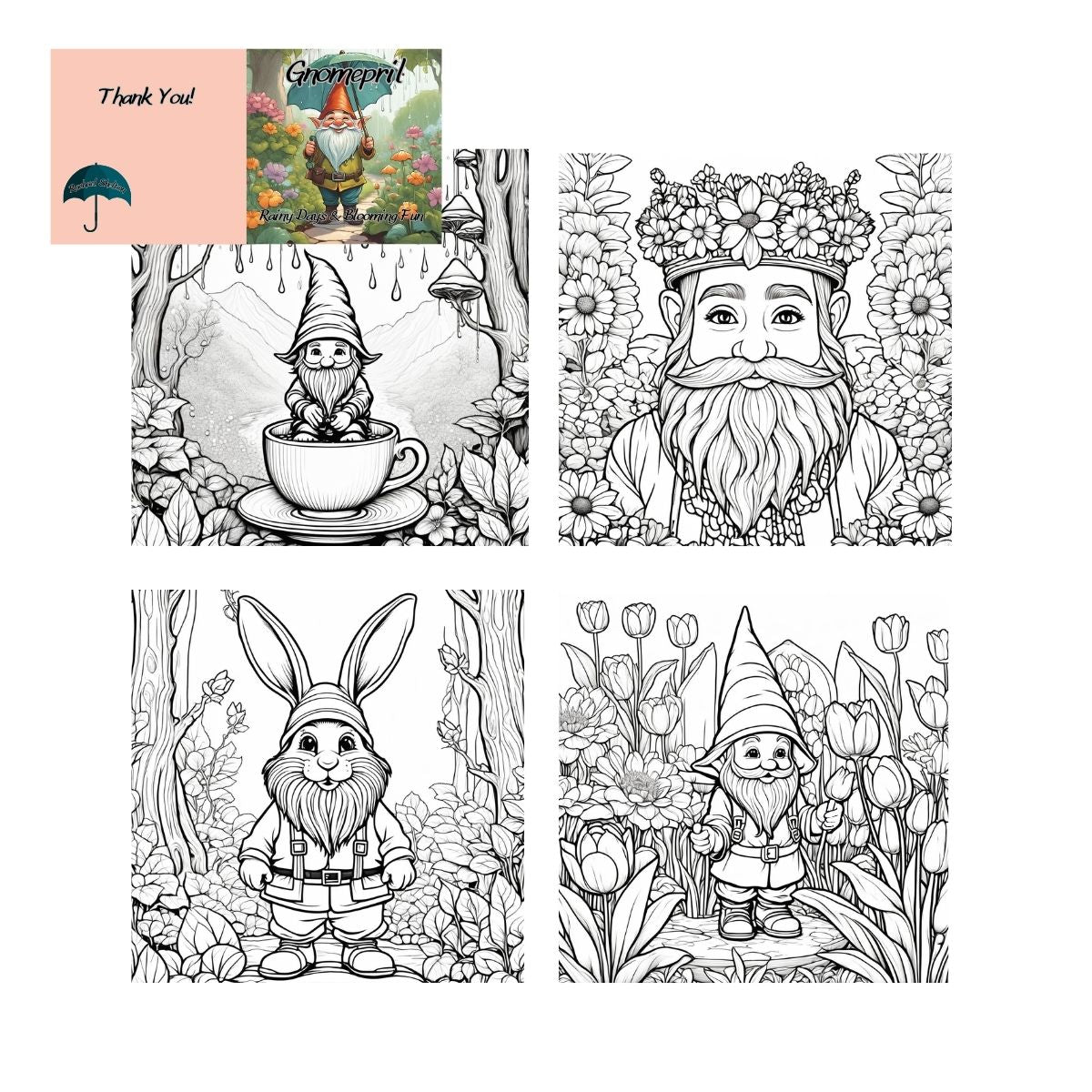 Gnomepril: Rainy Days & Blooming Fun