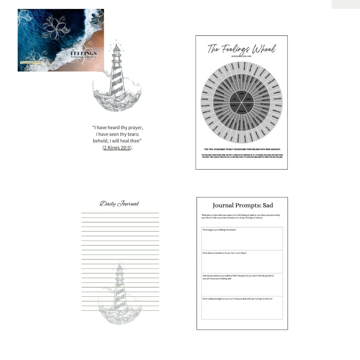 Feelings: Workbook & Journal