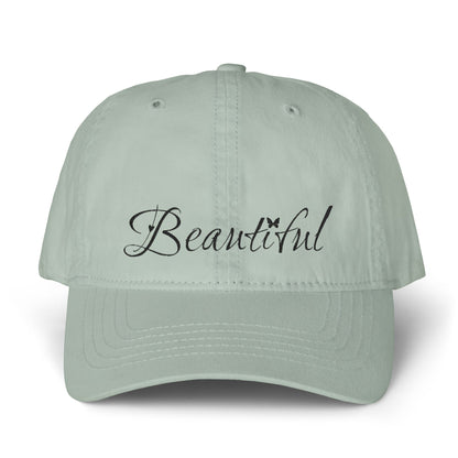 Women's Pigment-Dyed Cap with Fashion Undervisor (Embroidery)
