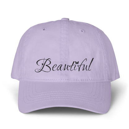 Women's Pigment-Dyed Cap with Fashion Undervisor (Embroidery)