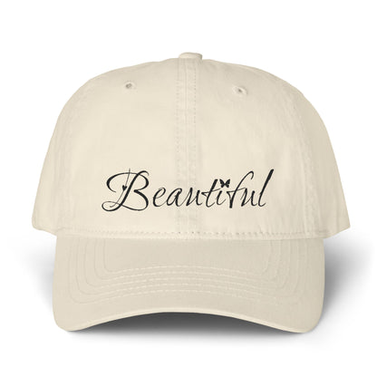 Women's Pigment-Dyed Cap with Fashion Undervisor (Embroidery)