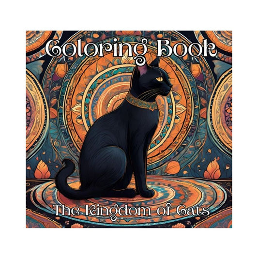 The Kingdom of Cats: Coloring Book