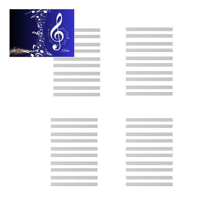 Melodies Unwritten: Music Notebook